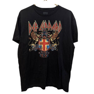 American Classics Def Leppard Graphic T-shirt Size L Black Men’s